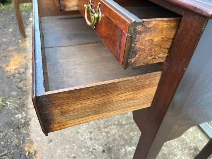 18th century georgia iii mahogany low dressing side table 8110