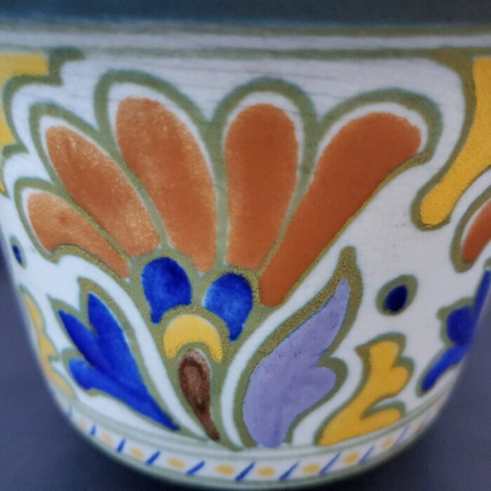 1950s gouda pottery cachepot 3205