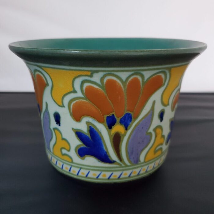 1950s gouda pottery cachepot 8518