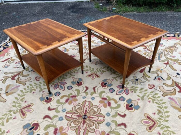 1960s lane acclaim end tables a set of 2 1737