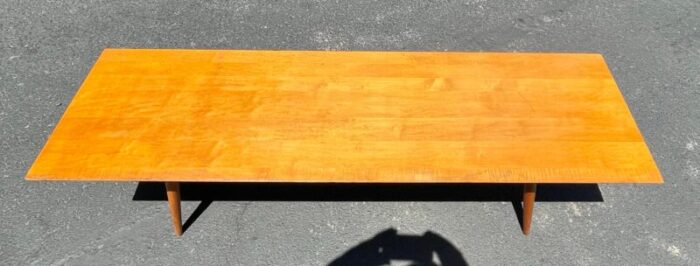 1960s paul mccobb mcm planner group maple coffee table 8250