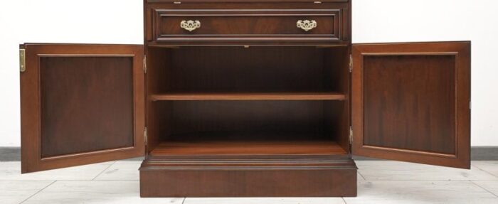 1960s secretary desk with an armchair set of 2 8239