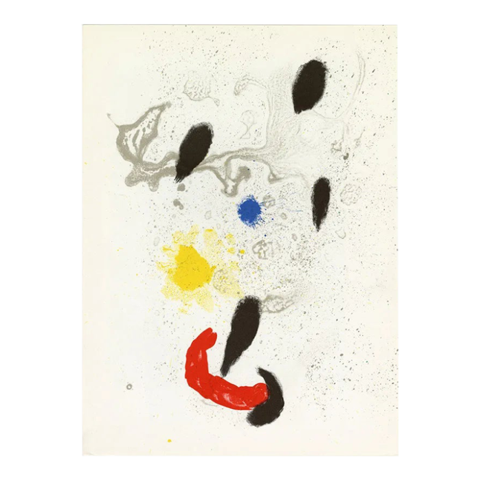 1963 joan miro original lithograph dm04139 derriere le miroir 2766