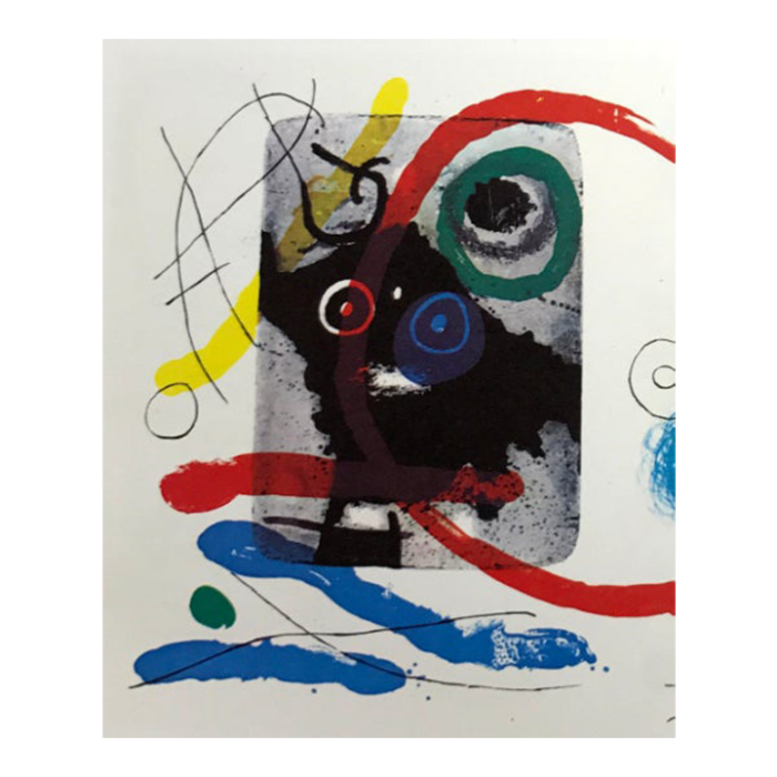 1965 joan miro original lithograph dm11151 derriere le miroir 7698