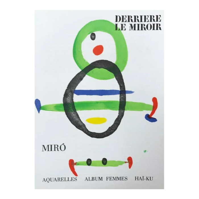 1969 joan miro original lithograph dm01169 derriere le miroir 1502