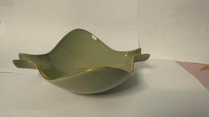 1970s lenox green catchall 9849