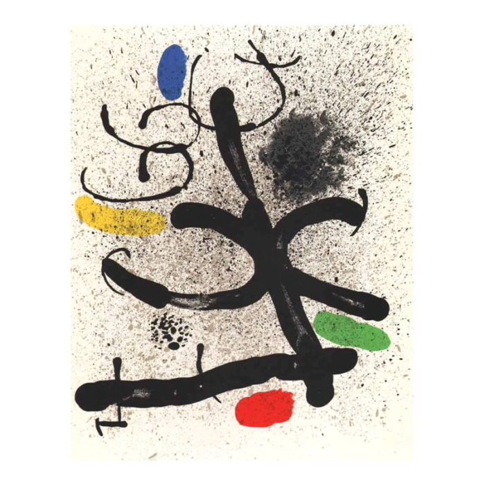 1971 joan miro lithograph dm01195 derriere le miroir 7908