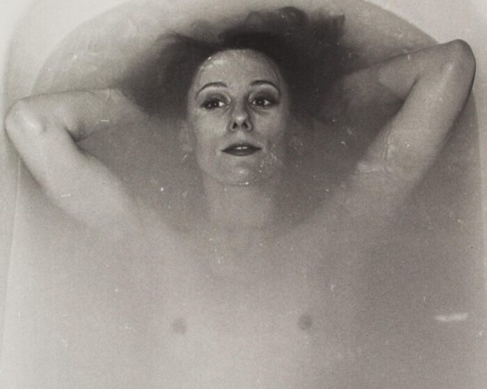 1978 mink stole actress tubshots black and white photograph signed by don herron 5911