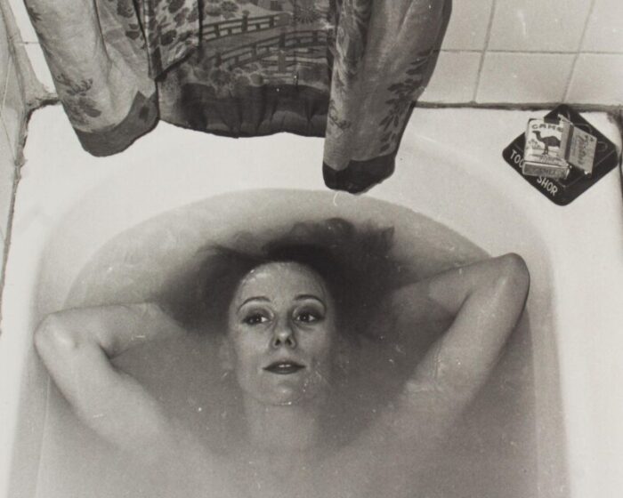 1978 mink stole actress tubshots black and white photograph signed by don herron 6780