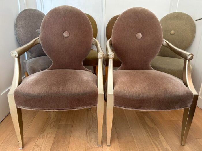 1990s donghia casper dining chairs set of 6 1075