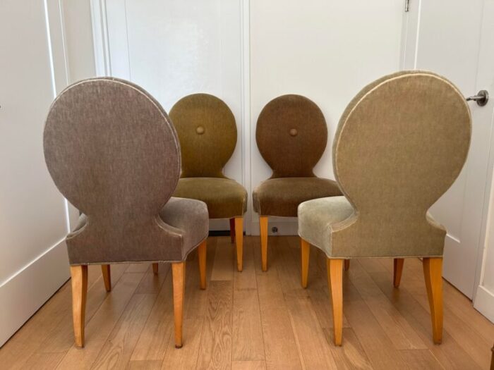 1990s donghia casper dining chairs set of 6 4492