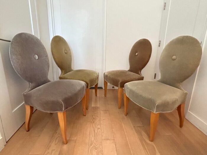 1990s donghia casper dining chairs set of 6 7022