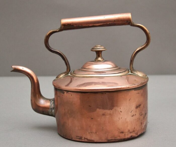 19th century copper kettle 1860s 1