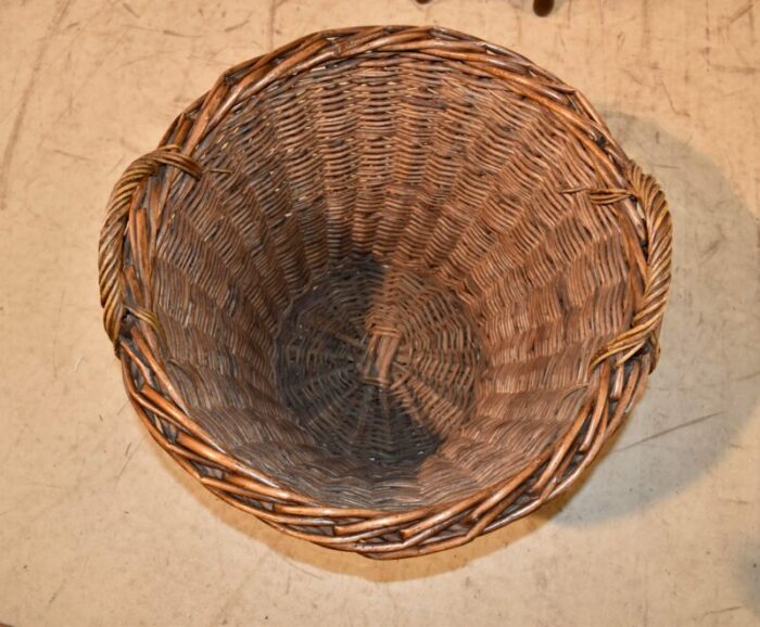 19th century french handled basket 8441