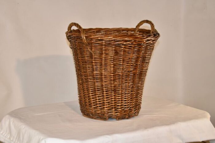 19th century french handled basket 9493