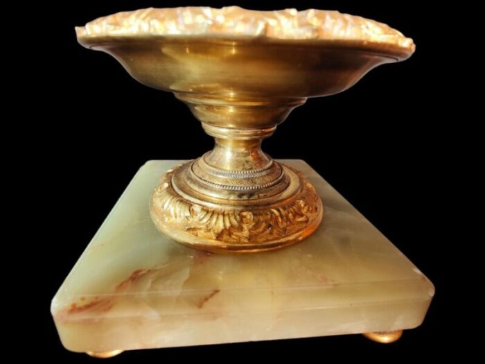 19th century inkwell onyx france russia 5