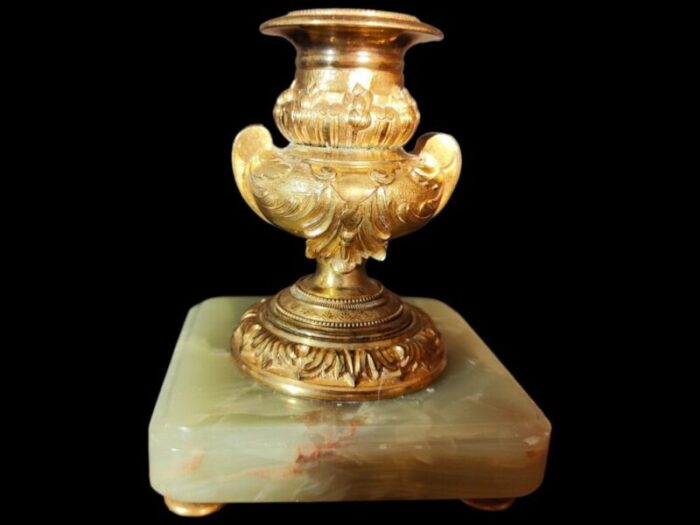 19th century inkwell onyx france russia 6