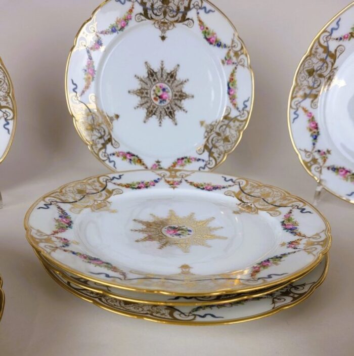 19th century porcelain plates from mace sevres set of 12 10