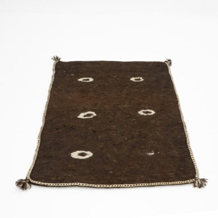 19th century woolen namad felt rug afghanistan 1890s 1