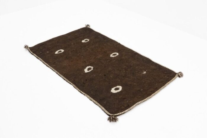 19th century woolen namad felt rug afghanistan 1890s 2