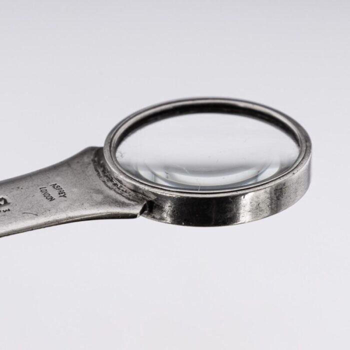 20th century british silver magnifying glass ruler from asprey 1929 11