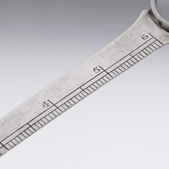 20th century british silver magnifying glass ruler from asprey 1929 5