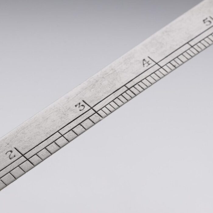 20th century british silver magnifying glass ruler from asprey 1929 6