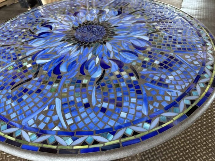 21st century neille olson mosaics indoor outdoor bistro 30 dining table 6775