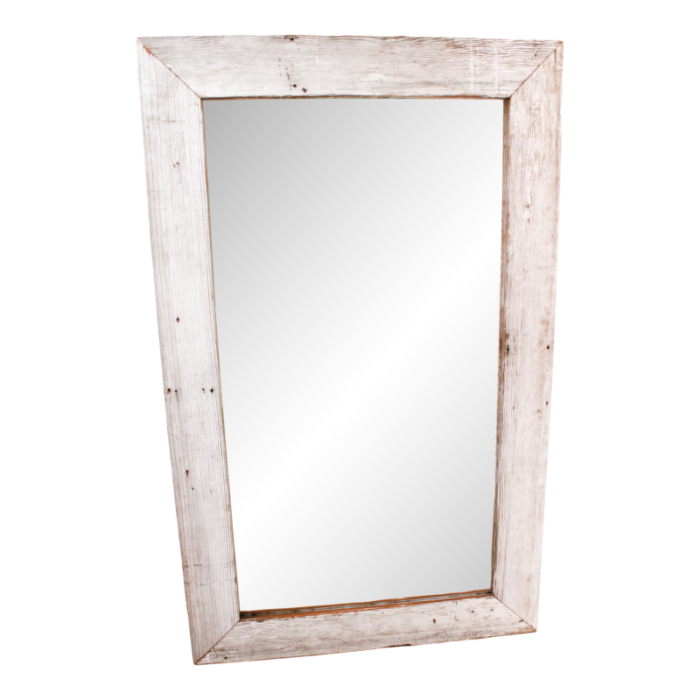 65 ext large rustic salvage farmhouse wood mirror 3428