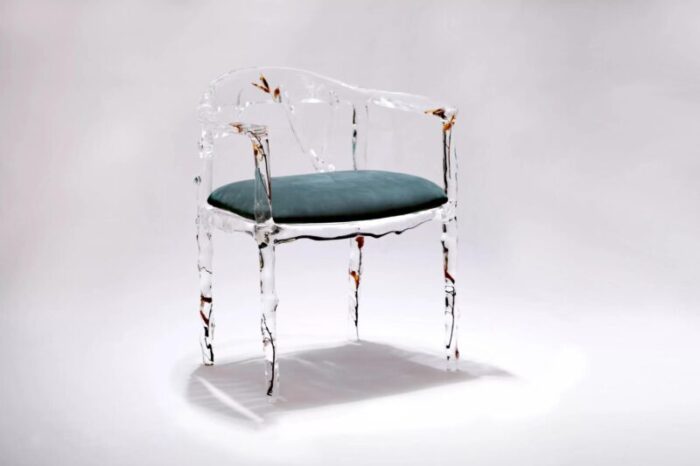 Branched Crystal Leather Chair scaled master