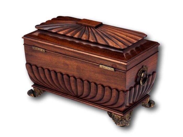 Cuban Mahogany Tea Chest Robert Wright 500417 5 master