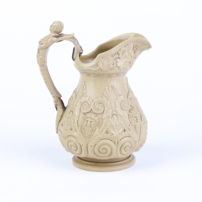 american stoneware pitcher by d j henderson 1829 3