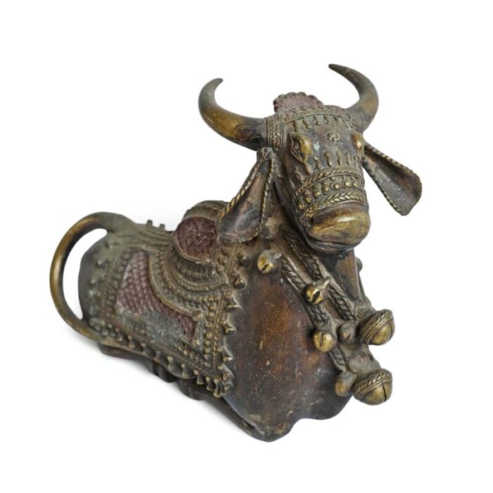 antique brass nandi bull 2