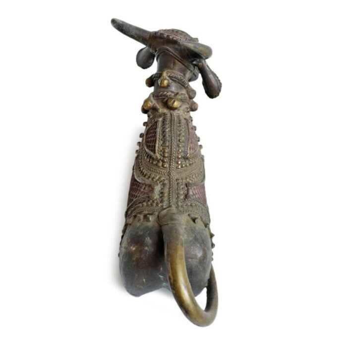 antique brass nandi bull 3