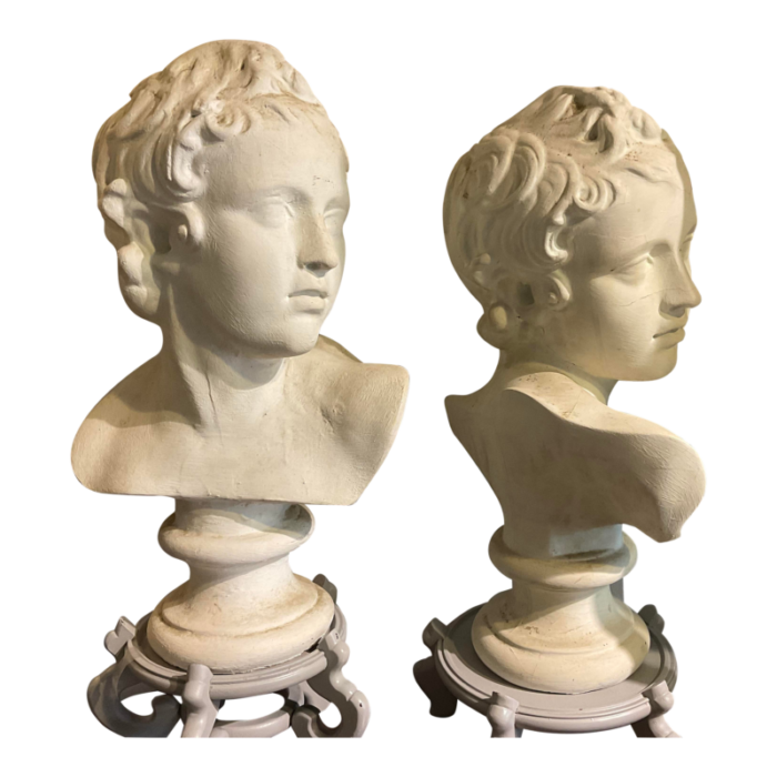 antique busts of children pr 9223