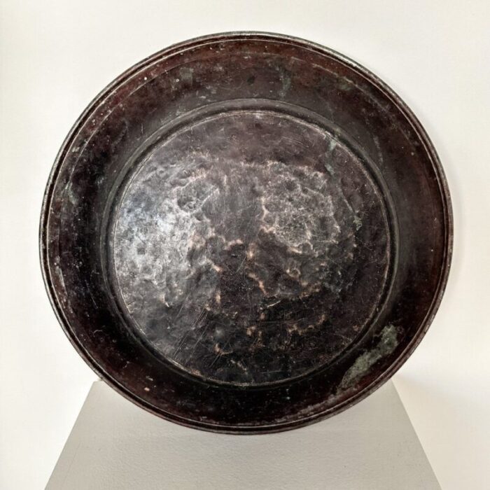 antique copper bowl 2