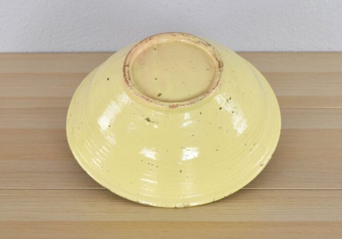 antique handmade archbishop ceramic glazed lebrillo bowl 7