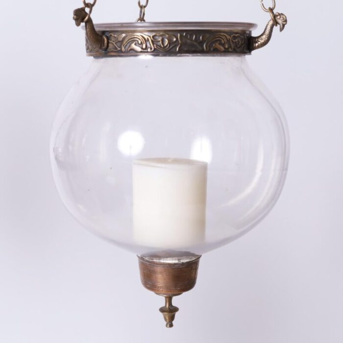 antique smoke bell light fixture 1477