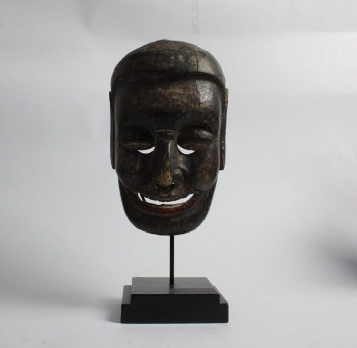 antique southern chinese wooden mask 2