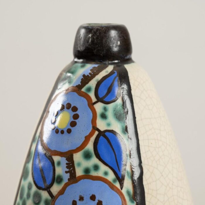 art deco ceramic vase by louis dage 1925 2