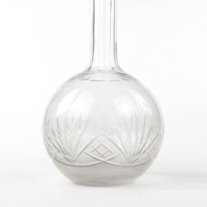 art deco crystal carafe germany 1930s 8