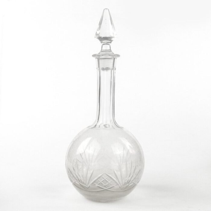 art deco crystal carafe germany 1930s 9