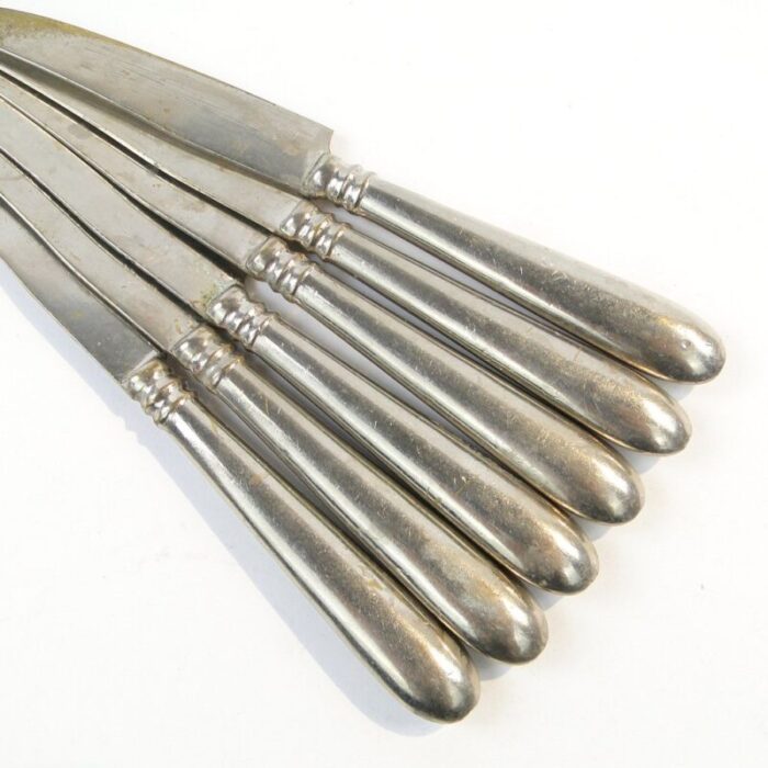 art deco knives germany 1930s set of 6 2