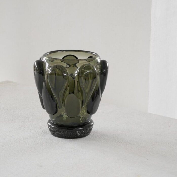 art glass vase by felix prusa former czechoslovakia 1960s 5