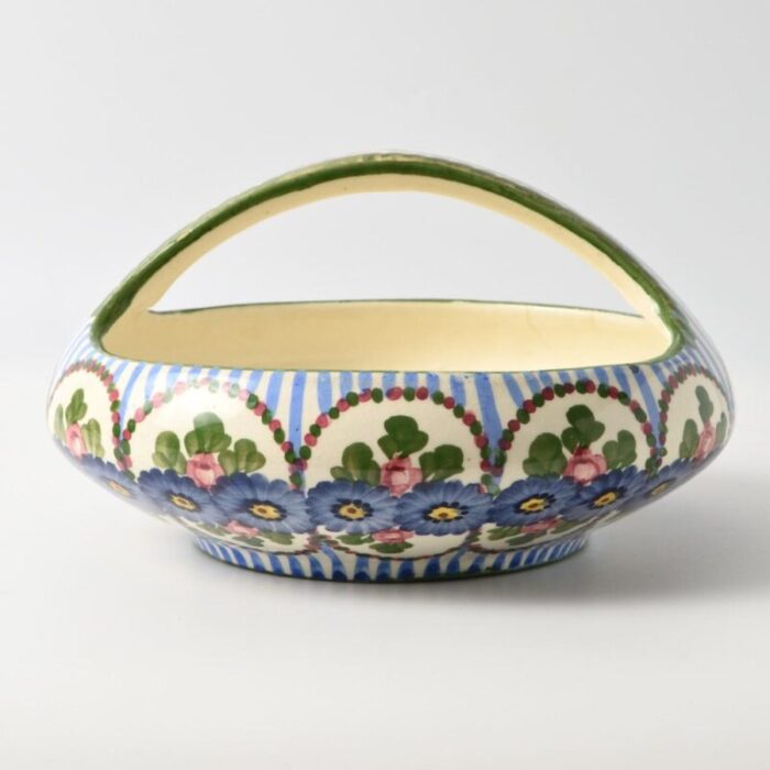 art nouveau hand painted bowl from annaburg 1900s 2