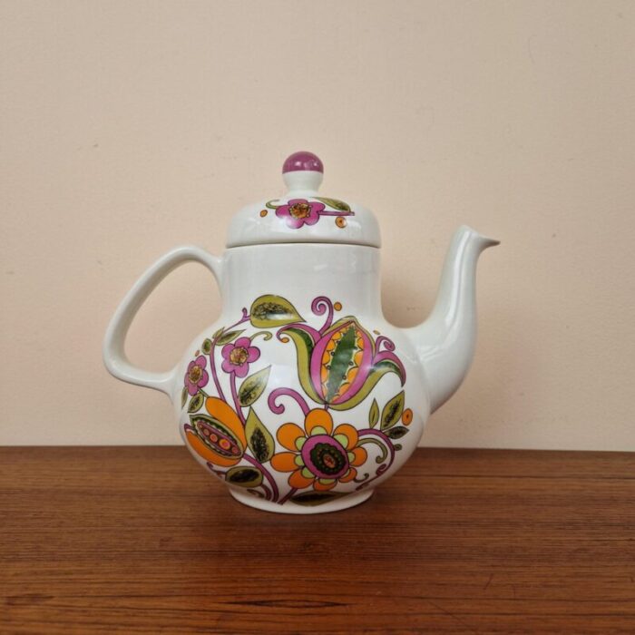 bali teapot from boch belgium 1970s 1