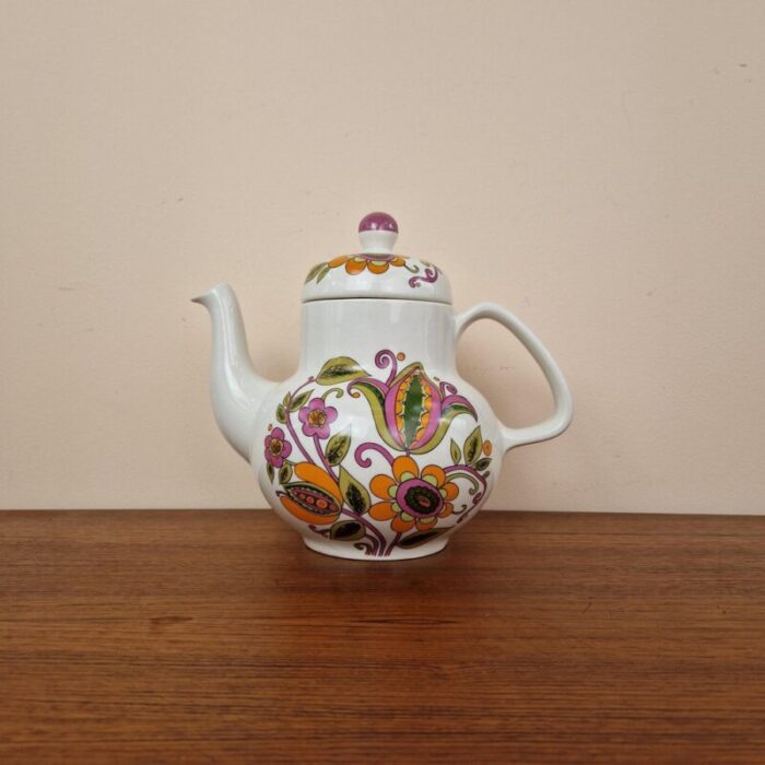 bali teapot from boch belgium 1970s 2