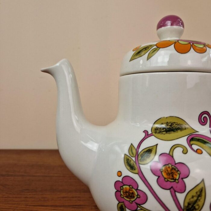 bali teapot from boch belgium 1970s 4