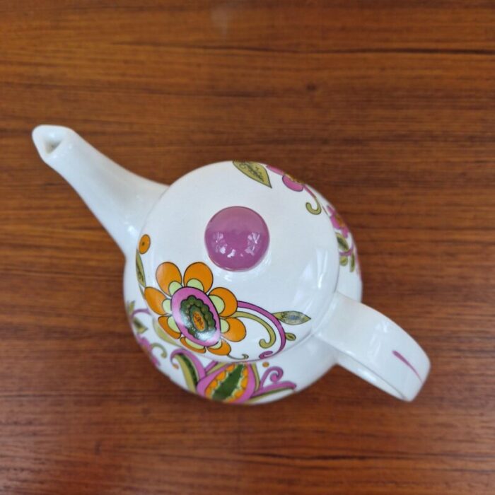 bali teapot from boch belgium 1970s 7