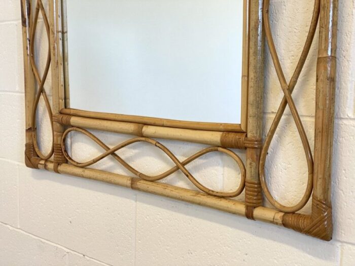 bamboo mirror 1970s 4